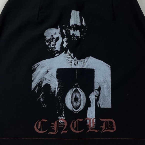 "Darkside Persona Rx-012"   
Photograph Print Mini Skirt 👁 - Picture 4 of 4